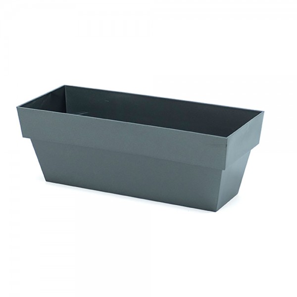 Jardinera limited antracita 10 x 25 cm (pack 4 unidades)