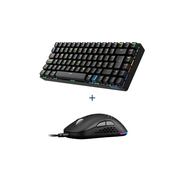 Hiditec teclado gm1k switch red + raton gx30 pro