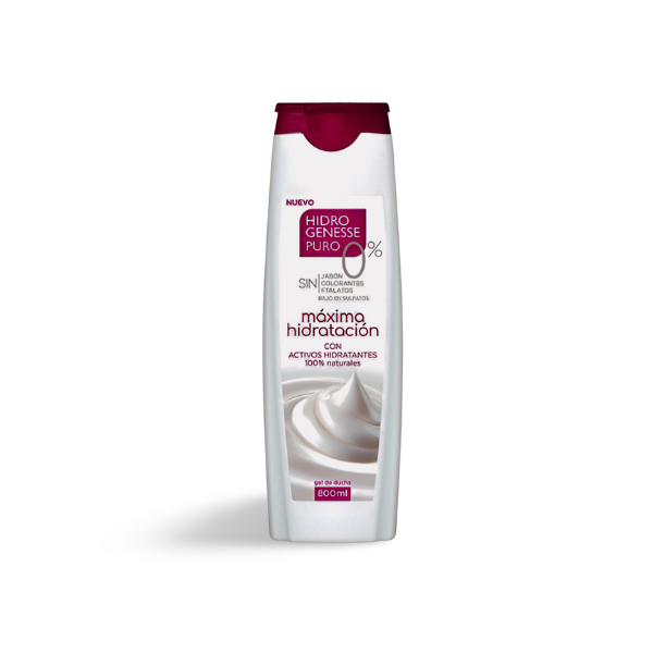 Hidrogenesse gel de ducha Hidratante Puro 0% 800ml