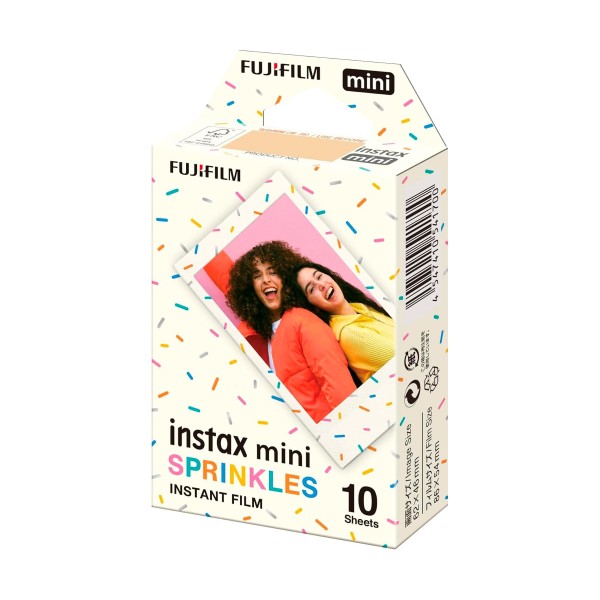 Fujifilm instant film mini sprinkles / película fotográfica instantánea
