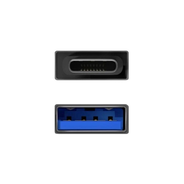 Aisens mini adaptador usb 3.2 gen1 3a cm-ah gris