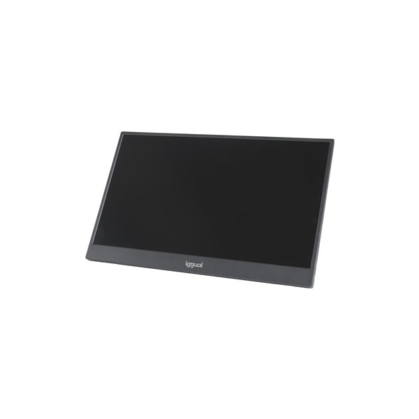 Iggual monitor portátil 15,6" ips fhd usb-c funda