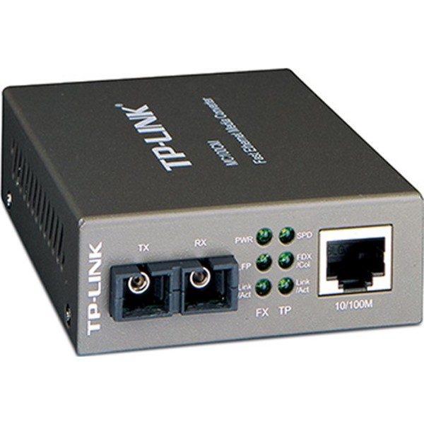 Tp-link mc100cm conversor medios multi modo 10/100