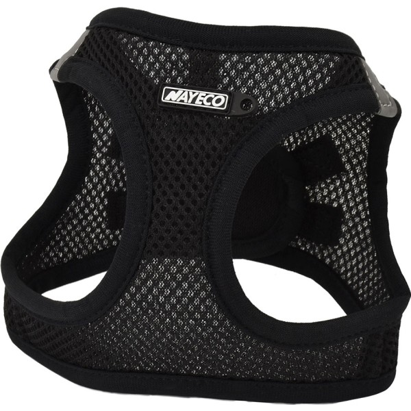Arnés transpirable negro xs 35-40 cm